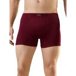 Park Avenue Maroon Pure Cotton Regular Fit Solid Trunks (Pack of 2)-picture-10