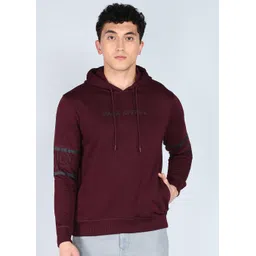 park avenue Men Full Sleeve Solid Hooded Sweatshirt-picture-10