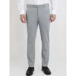 Park Avenue Men Original Slim Fit Cotton Formal Trousers-picture-11