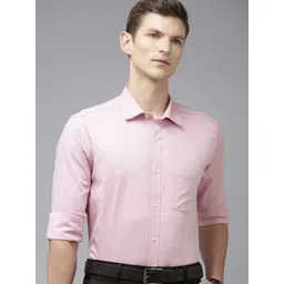 Park Avenue Men Pure Cotton Slim Fit Opaque Formal Shirt-picture-20