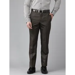 Park Avenue Men Regular Fit Formal Trousers-image-33