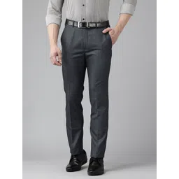 Park Avenue Men Slim Fit Formal Trousers-picture-31