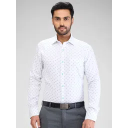 Park Avenue Men Slim Fit Opaque Printed Casual Shirt-image-39