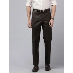 Park Avenue Men Smart Fit Formal Trousers-picture-32