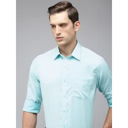 Park Avenue Men Solid Pure Cotton Formal Shirt-picture-15