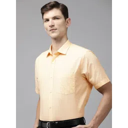 Park Avenue Men Solid Pure Cotton Formal Shirt-picture-26