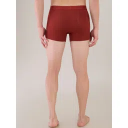 Park Avenue Men Solid Super Soft Waistband Mid-Rise Trunk image 2