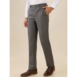Park Avenue Men Solid Urban Slim Slim Fit Formal Trousers image 5