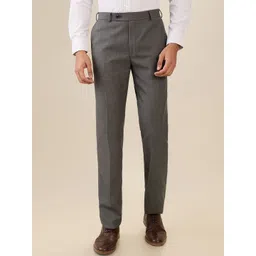 Park Avenue Men Solid Urban Slim Slim Fit Formal Trousers image 1