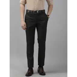 Park Avenue Men Textured Super Slim Fit Formal Trouser-picture-11