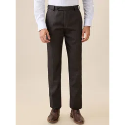 Park Avenue Men Urban Slim Slim Fit Mid-Rise Formal Trousers-image-22