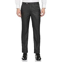 park avenue Men's Mid Rise Regular Pants-picture-14