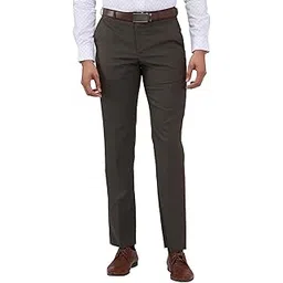 park avenue Men's Regular Fit Mid Rise Trouser-picture-24