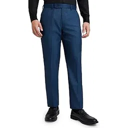 park avenue Men's Regular Fit Mid Rise Trouser-picture-31