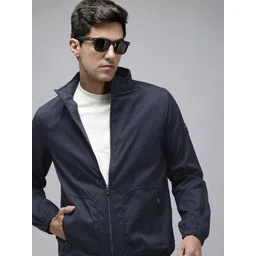 Park Avenue Mock Collar Slim Fit Tailored Jacket-picture-15