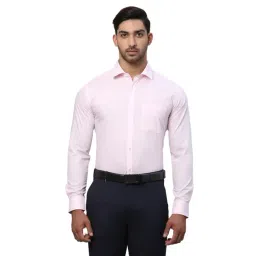 Park Avenue Pink Slim Fit Shirt-picture-12