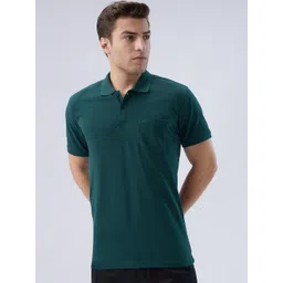 Park Avenue Polo Collar Short Sleeves Casual T-shirt-picture-17