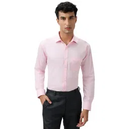 Park Avenue Red Slim Fit Formal Shirt-picture-23