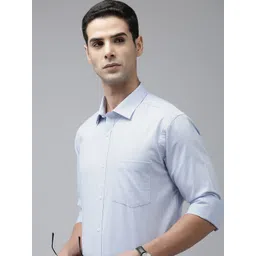 Park Avenue Slim Fit Opaque Striped Pure Cotton Formal Shirt-picture-19