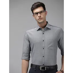 Park Avenue Slim Fit Textured Formal Shirt-picture-20