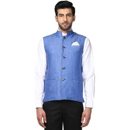 park avenue Solid Men Waistcoat-picture-25