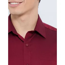 Park Avenue Spread Collar Long Sleeves Formal Cotton Shirt image 3