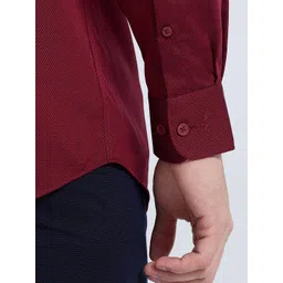 Park Avenue Spread Collar Long Sleeves Formal Cotton Shirt image 4