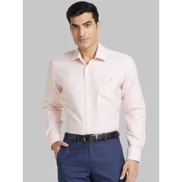 Park Avenue Spread Collar Long Sleeves Regular Fit Cotton Formal Shirt-picture-15