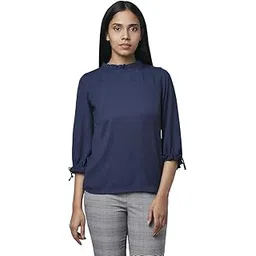 park avenue Woman Dark Blue Tops-picture-17