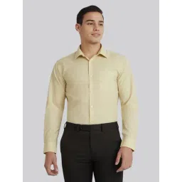 Park Avenue Yellow Slim Fit Shirt-picture-35