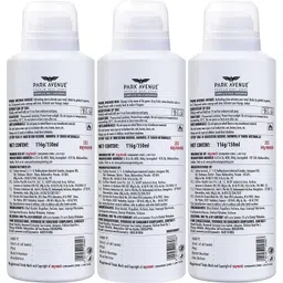 park avenue Signature Collection Pemium Body Spray for Men, 2 Voyage + 1 Neo, Fresh Deodorant Spray-For Men image 2