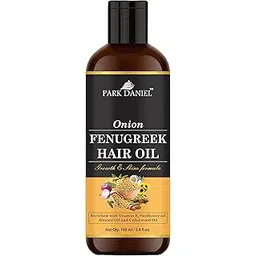 Park Daniel Premium Onion Fenugreek Hair Oil Enriched With Vitamin E - For Hair Growth & Shine (100 ml)-picture-10