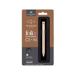 Parker FOLIO Copper Ion Plated Copper Ball Pen (Gold), 8901198800095-picture-22