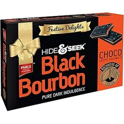 Parle Platina Hide & Seek Black Bourbon Choco, 300 Grams-picture-22