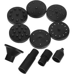 Parliky 3 Sets Solar Fountain Pump Accessories Plastic Nozzles for Outdoor Fountain Parts Garden Waterfalls and Bird Baths Easy Installation with Simple Nozzle Changes-picture-30