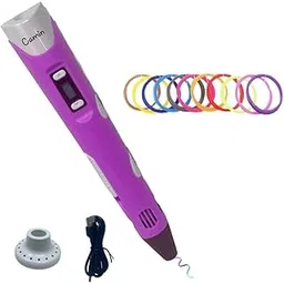 Parmo3D Pen for Kids | 3D Pen with USB & 65 PLA 5 mtr (Pink)-picture-19