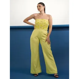 Parneet Gujral Women Off-Shoulder Basic Jumpsuit-picture-31