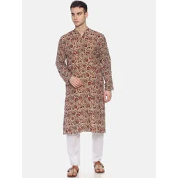 PAROKSH Men Ethnic Motifs Printed Kurta image 1