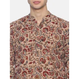 PAROKSH Men Ethnic Motifs Printed Kurta image 2