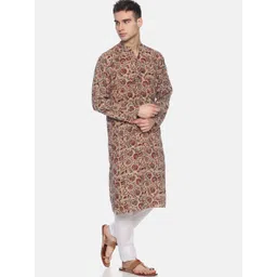 PAROKSH Men Ethnic Motifs Printed Kurta image 5