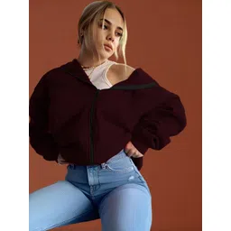 Parona Women Fleece Lightweight Open Front Jacket-picture-12