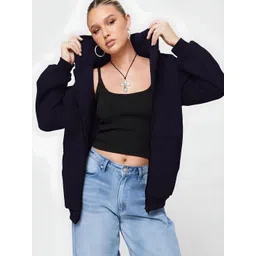 Parona Women Fleece Open Front Jacket-picture-41