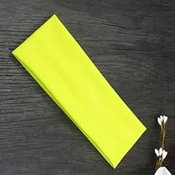 PAROPKAR Headband Sweatband Yoga Sports Head Bands Non Slip Moisture Wicking Athletic Headwear for Men and Women (Neon Green)-picture-23