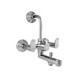Parryware Alpha Collection Wall Mounted Twin Side Lever 3 Way Wall Mixer Chrome, G272FA1-picture-11