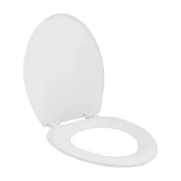 Parryware Petite Plus Seat Cover Oval Shape Plastic White, E8309-picture-10