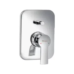Parryware Ultra High Flow Diverter Upper Trim Crust Series Silver Stainless Steel Chrome Finish, G3186A1-picture-27