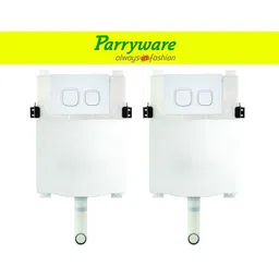 Plus plain Concealed Cistern with Flush plate set of 2 pic 061 Dual Flush Tank-image-34