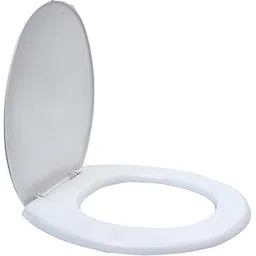 PARRYWARE STANDARD Series Plastic/PVC STANDARD SEAT COVER (White) | Oval, High grade Materials, Long Lasting | For Western Commode/Water Closet (WC) bathrooms | E83771C-picture-16
