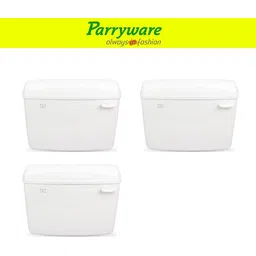 Standard Tip Top Polypropylene Cistern flush tank set of 3 pic 325 Side Handle Flush Tank-image-36