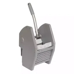 Partek Heavy Duty Wringer Plastic Jaws & Gear Drive Mopping Trolleys Grey PTECWR01-picture-27